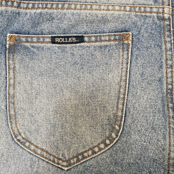 Rolla's Stub Slim Short Leg Distressed Jeans Sz 30X32 - Picture 3 of 14